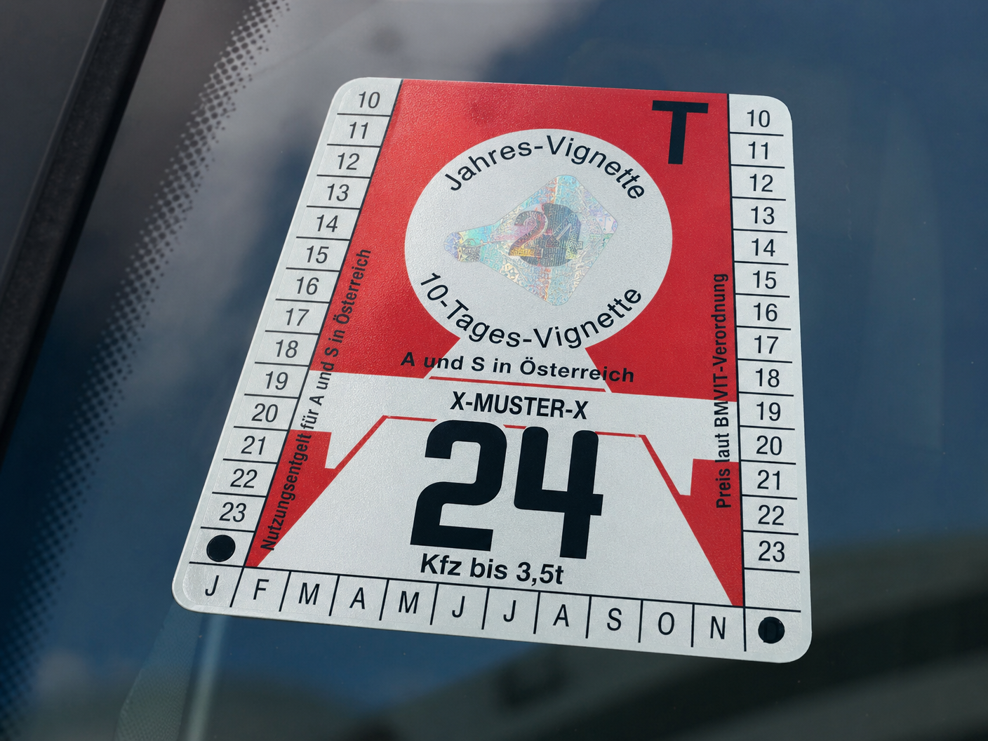 Vignette Österreich 2025: Alle Preise und Änderungen im Überblick